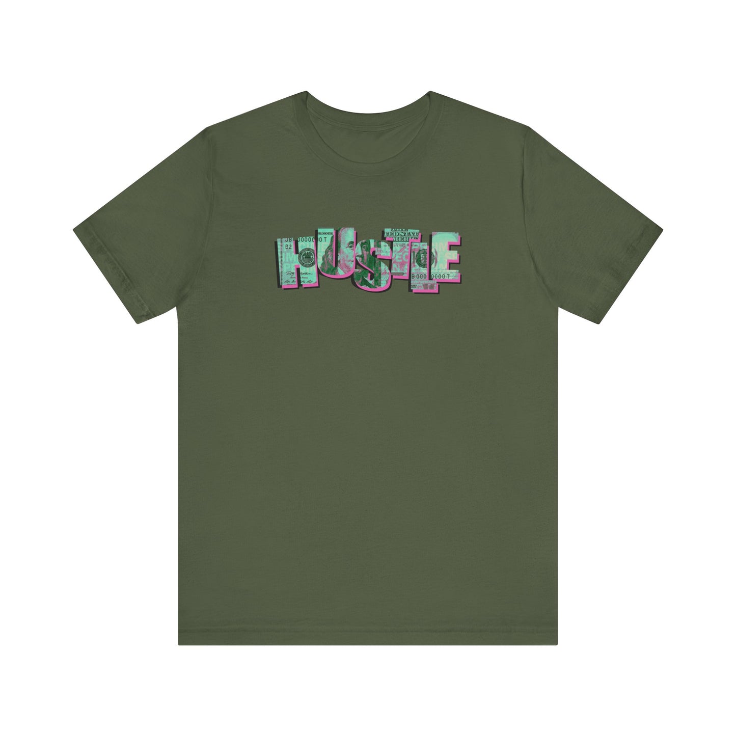 HUSTLE PINK TEE