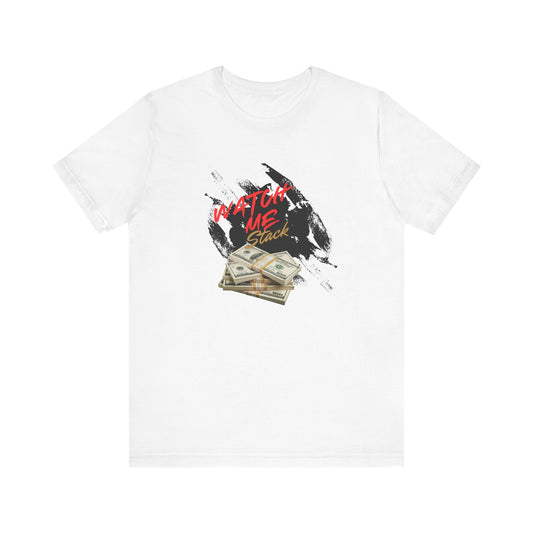 WATCH ME STACK GRAPHIC TEE