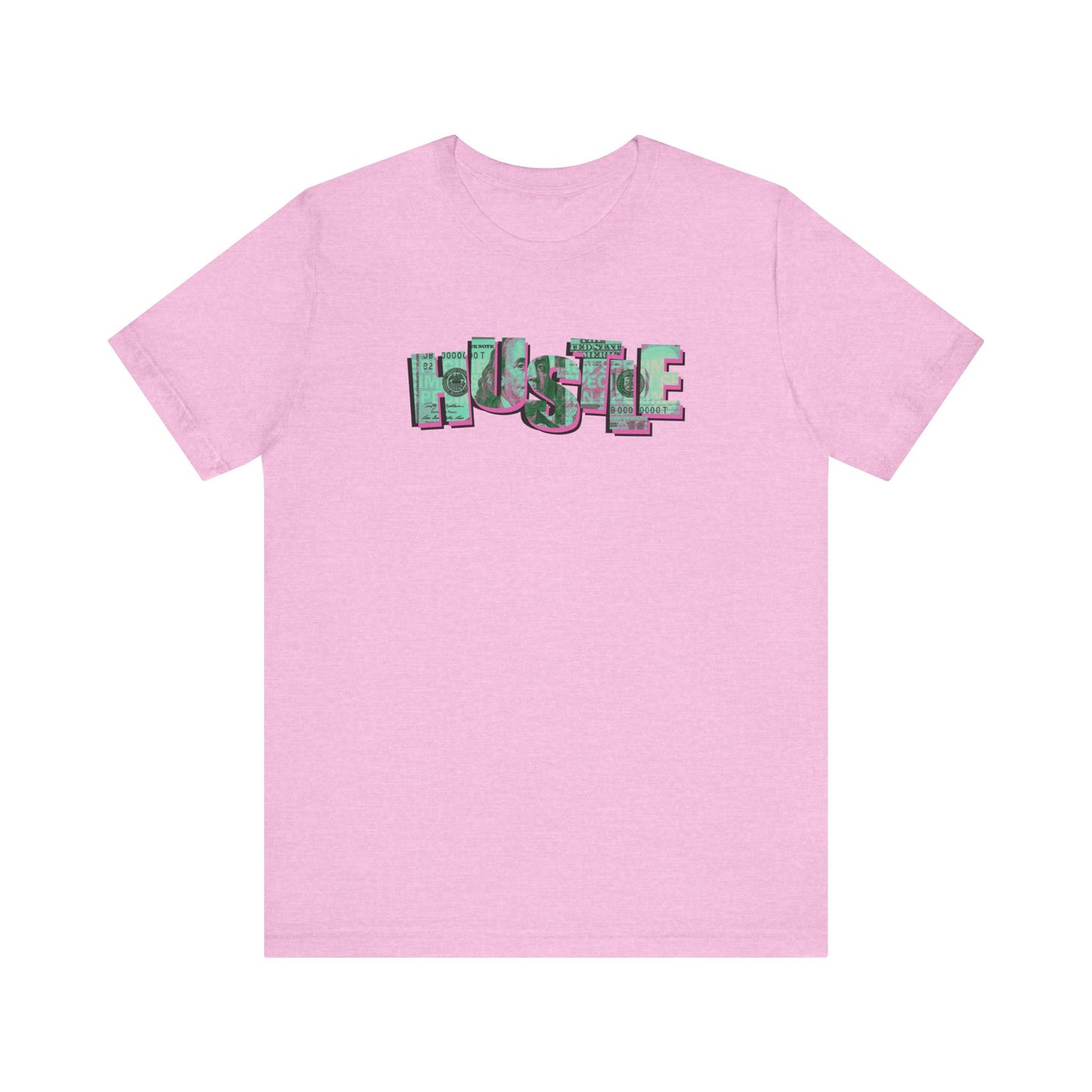 HUSTLE PINK TEE